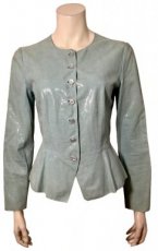EMPORIO ARMANI leather jacket - IT 44 - Pre Loved