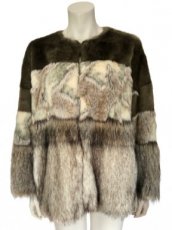 W/1587 Zara faux fur jacket - L - New