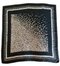 W/2095x FRANCOISE GUERIN sjaal, foulard in zijde