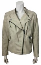 W/2172 ONLY CARMAKOMA jacket in fake leather - FR 44 - Outlet / New