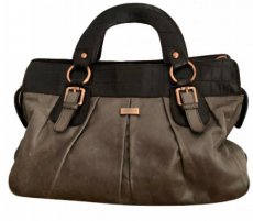 CLAUDIO FERRICI leather shoulder bag, handbag
