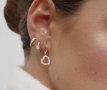 W/2461x FOLIE A TROIS earrings Freedom To dream - New