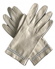 Z/1184 CHRISTIAN DIOR gants en cuir de veau