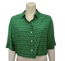Z/2546 A ARTIGLI blouse Verde - IT 40