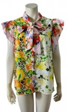 Z/2564x FRACOMINA blouse  - L - Outlet / New